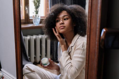 Morning skincare routine