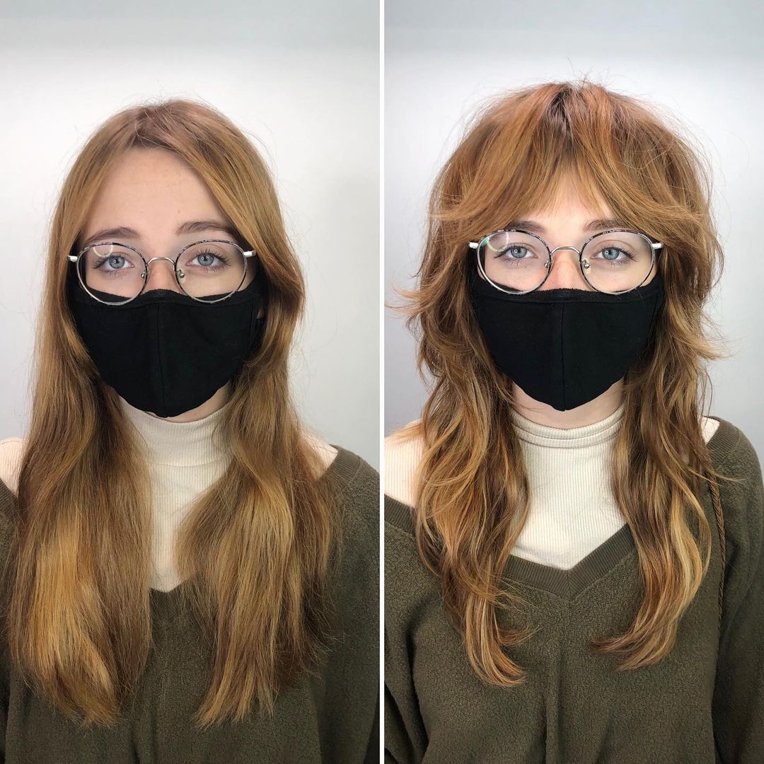 modern shag haircut example