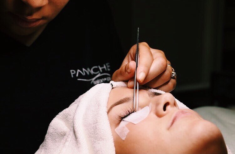 Semi-Permanent Lash Extensions at Panache Salon in Erie, PA